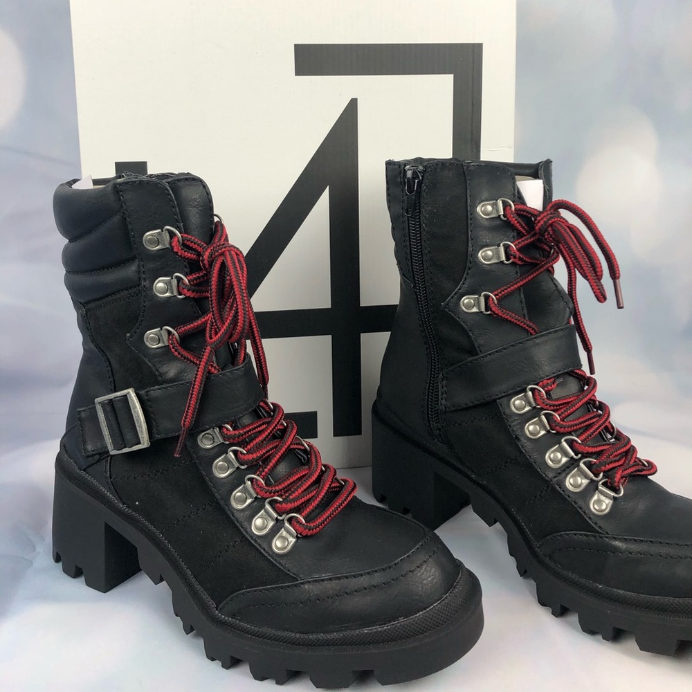 Lust 4 Life Lug Sole Combat boots
